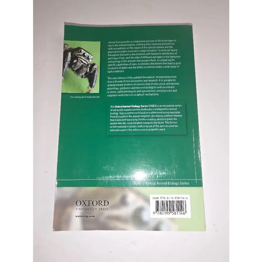 Animal Eyes Second Edition Oxford Press Textbook Michael F.Land